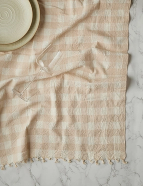 Gingham Tablecloth by Heather Taylor Home decorative tabletop item