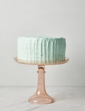 Glass Cake Stand by Estelle Colored Glass decorative tabletop item