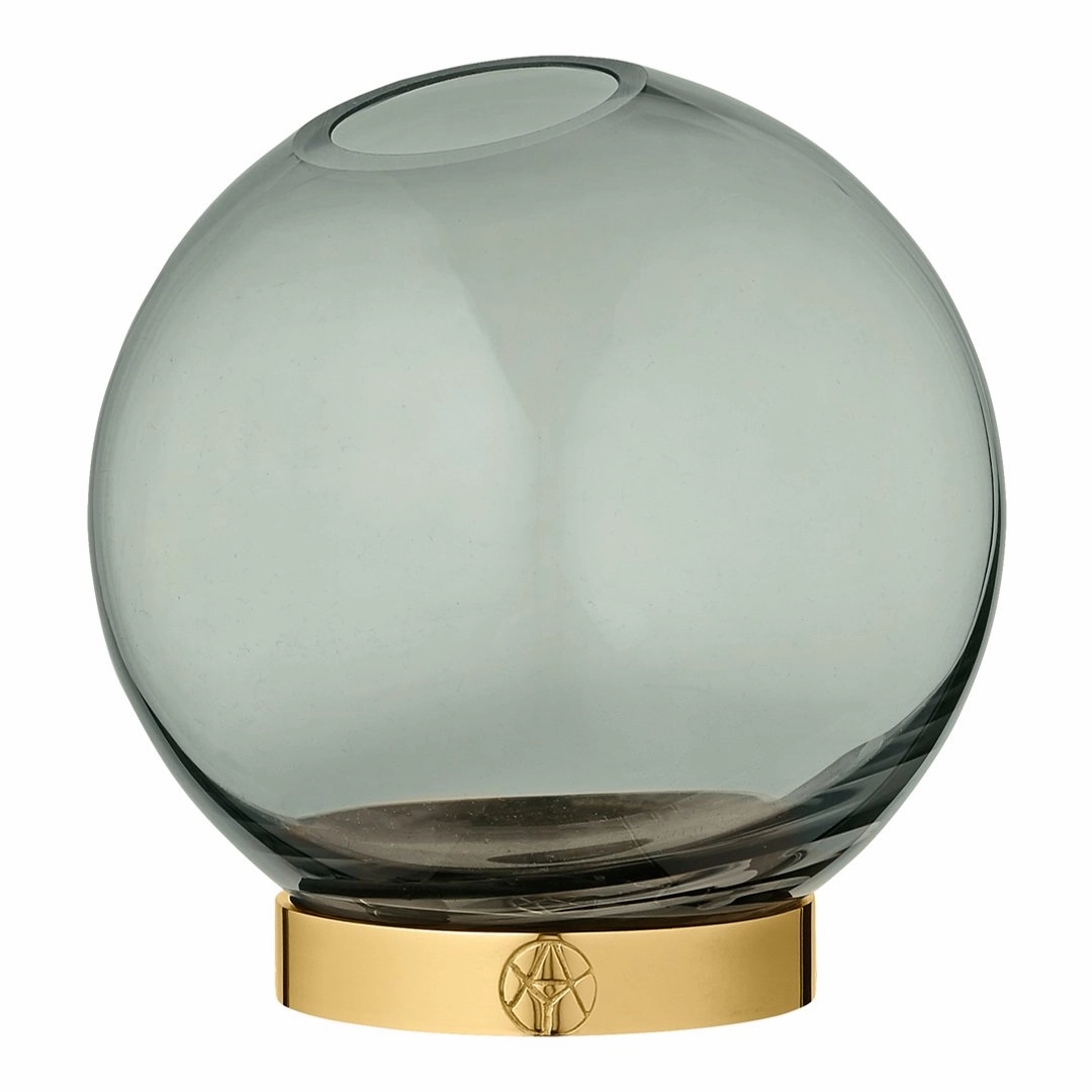 Globe Vase w/ Stand - Small (Order Quantity: 6)