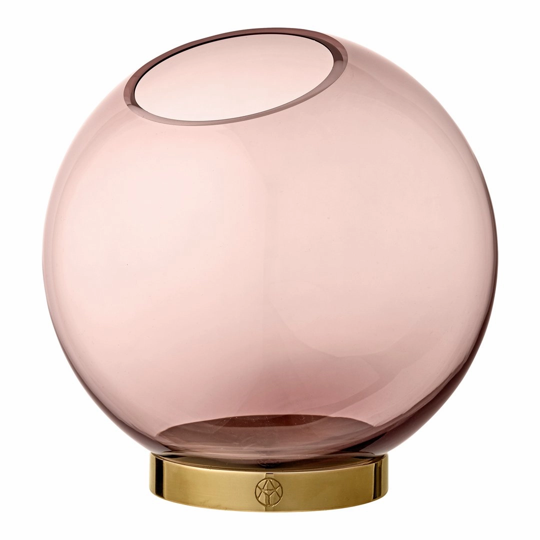 Globe Vase w/ Stand (Order Quantity: 4)