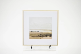 Gold Matted Picture Frame dreamcatcher wall hanging