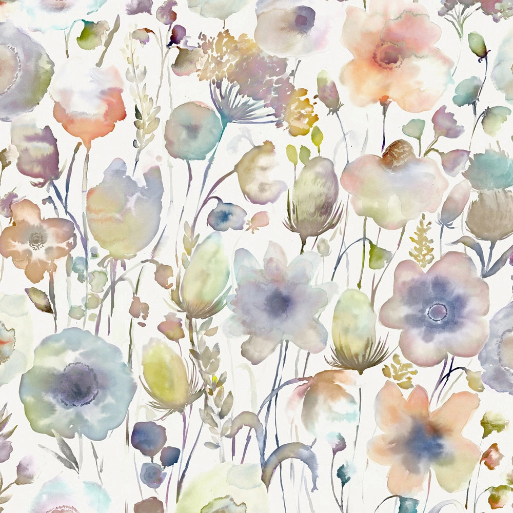Gospiana Linen Printed Made to Measure Curtains Cloud