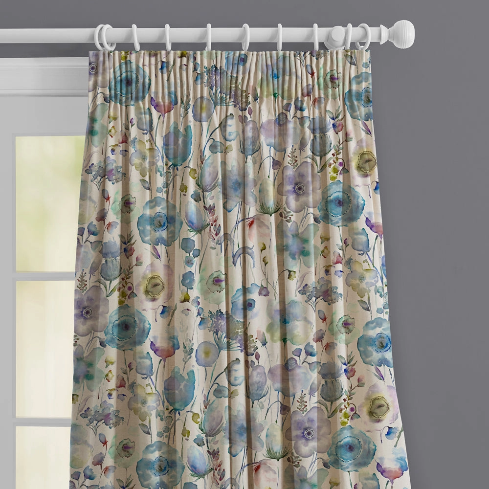 Gospiana Linen Printed Made to Measure Curtains Crocus