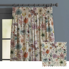 Gospiana Printed Made to Measure Curtains Haze patterned fashion rug  
