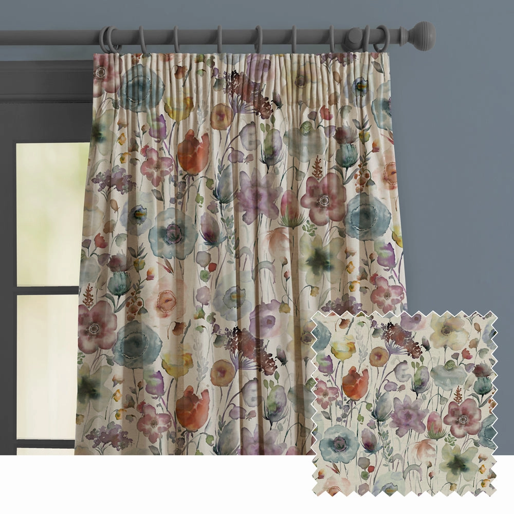 Gospiana Printed Made to Measure Curtains Haze patterned fashion rug  