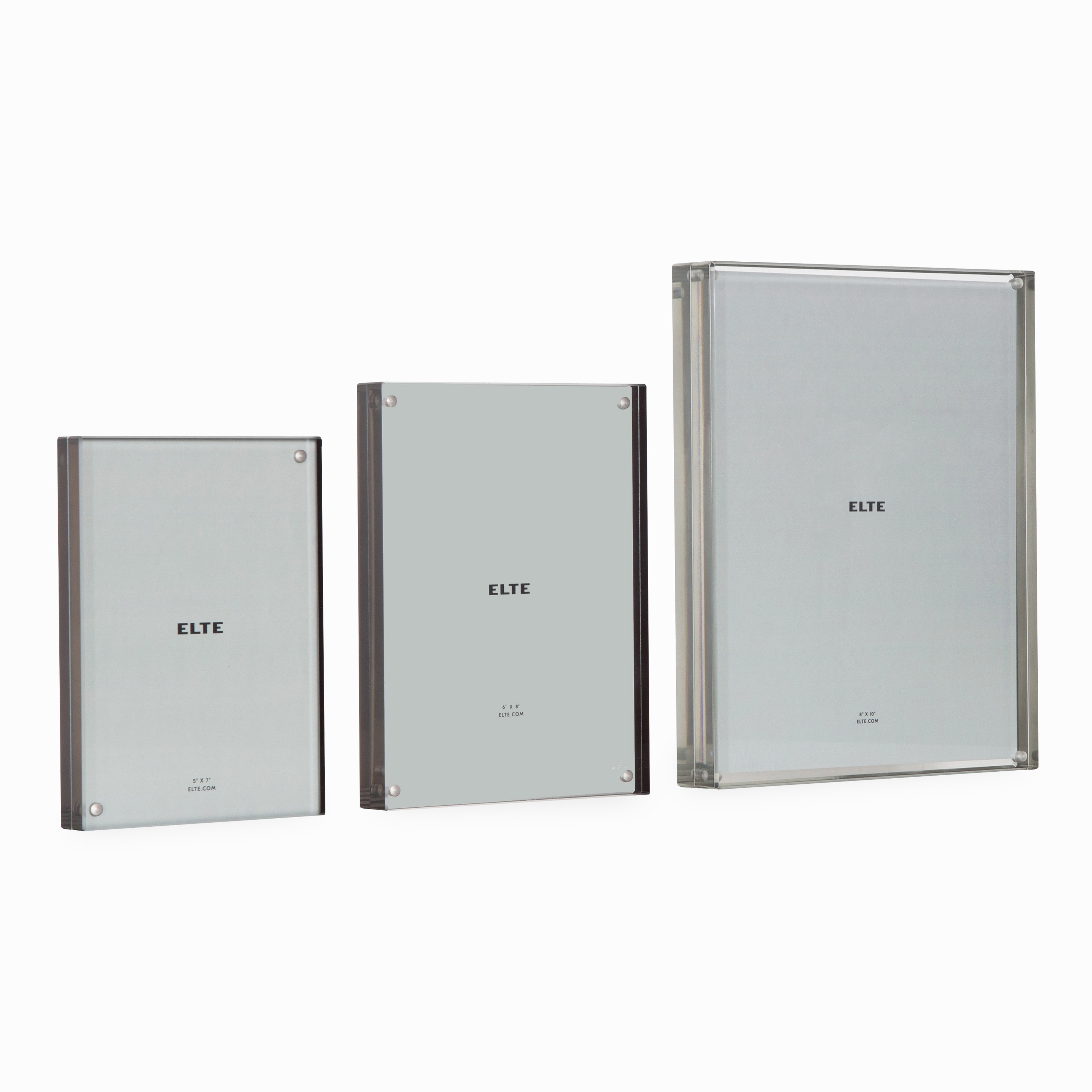 Graphite Edge Magnet Frame elegant wall decor