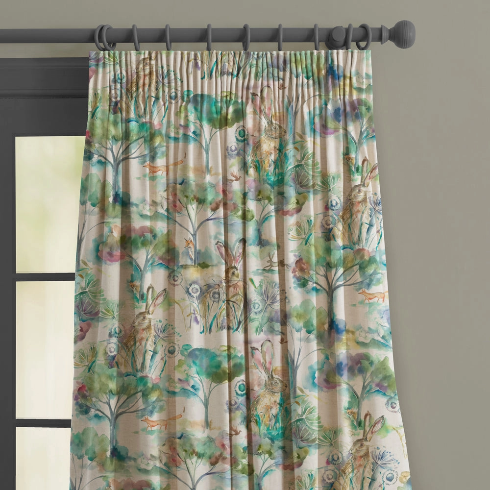 Grassmere Printed Made to Measure Curtains Sweetpea
