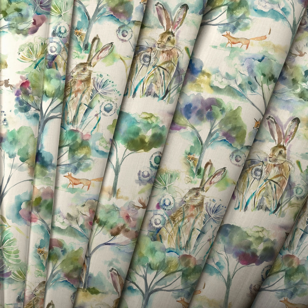 Grassmere Printed Made to Measure Curtains Sweetpea