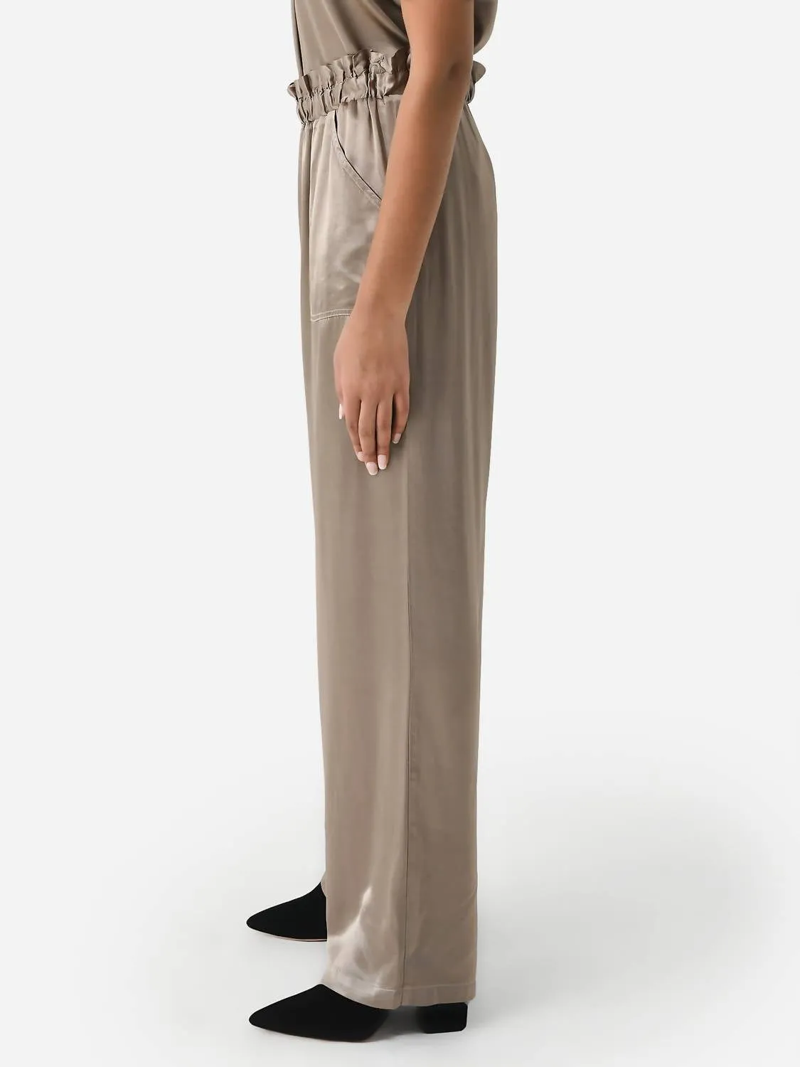 Grayson Hose In Heather Charcoal