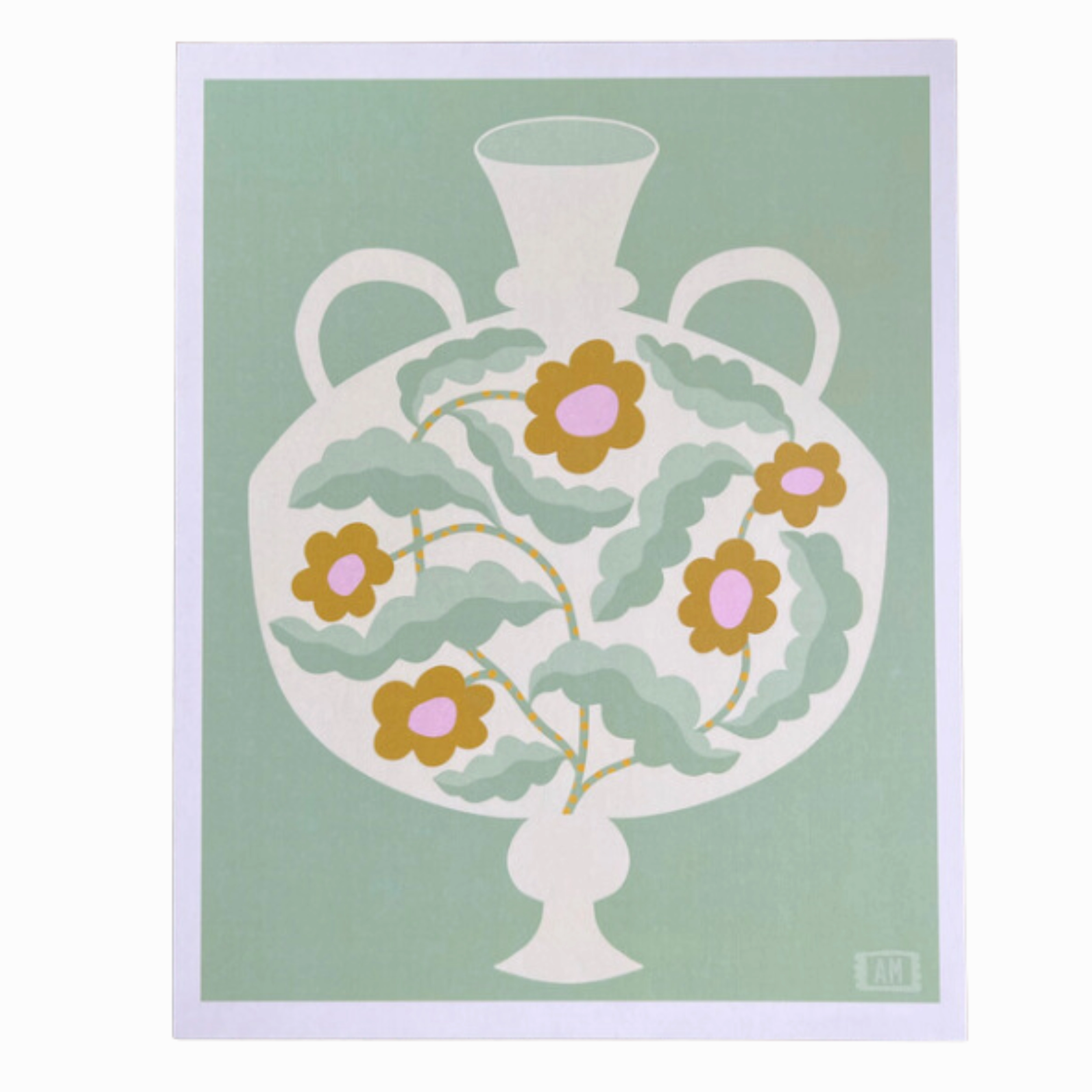 GREEN DREAM framed wall decor