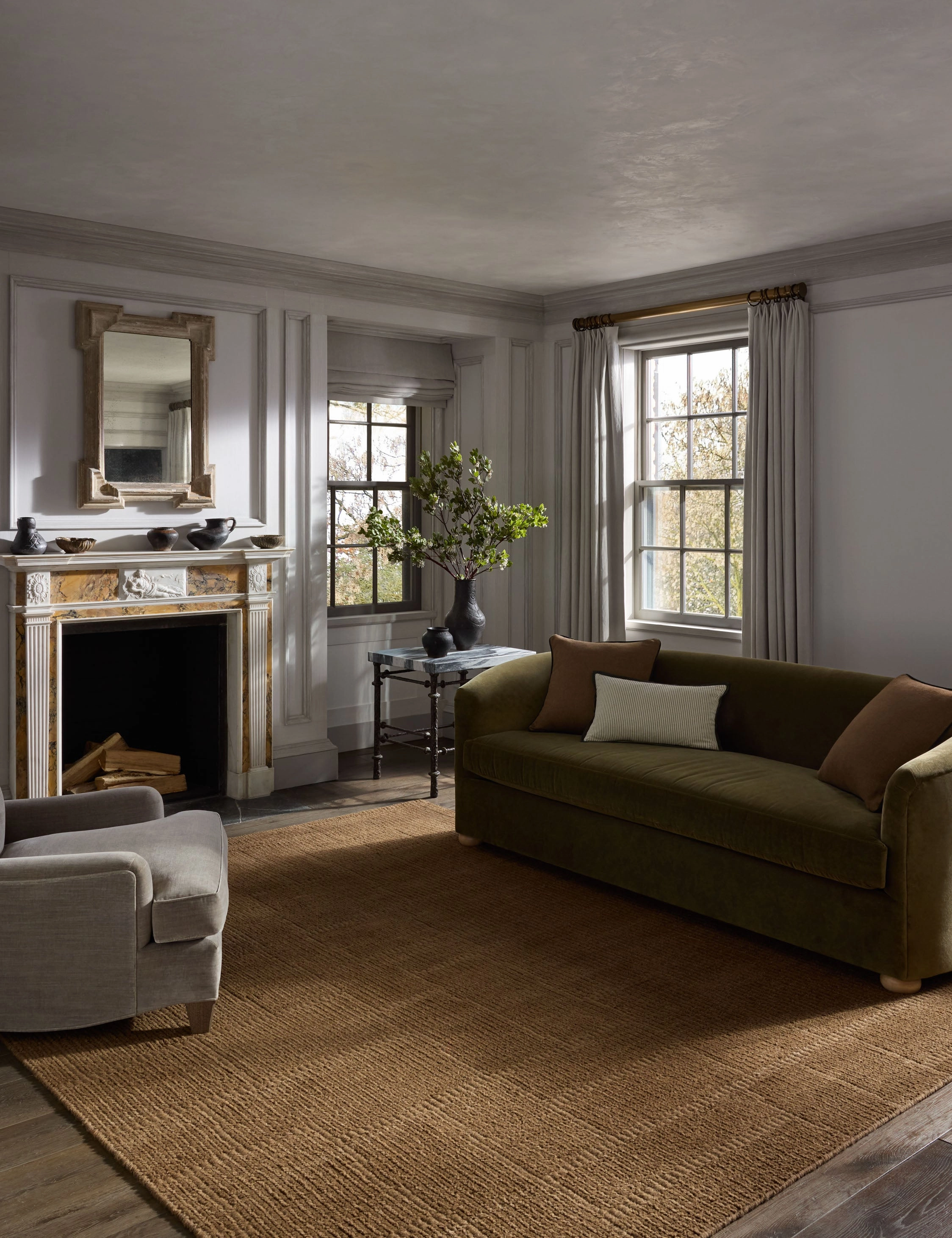 Greenwich Hand-Loomed Wool-Blend Rug by Jeremiah Brent x Loloi