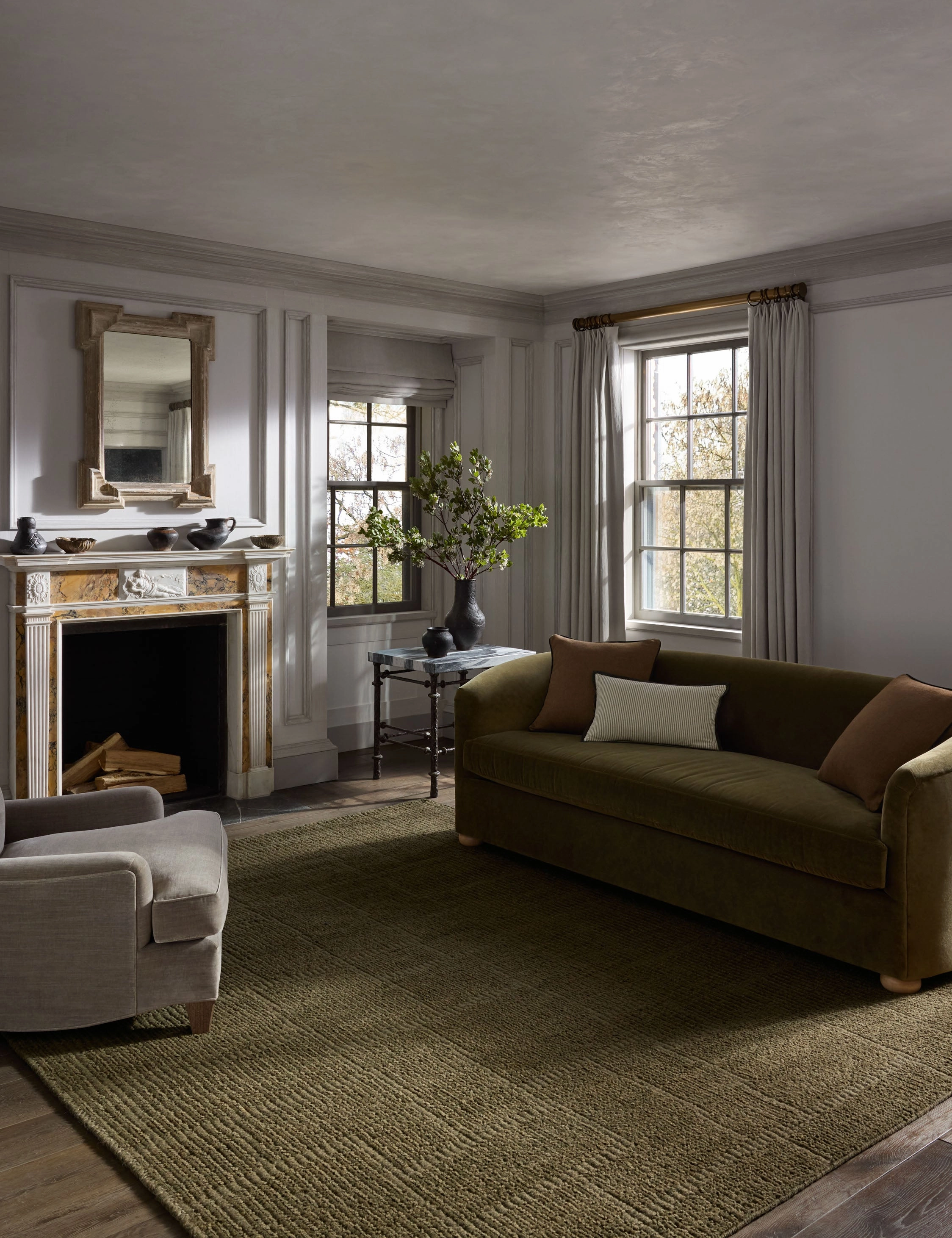Greenwich Hand-Loomed Wool-Blend Rug by Jeremiah Brent x Loloi