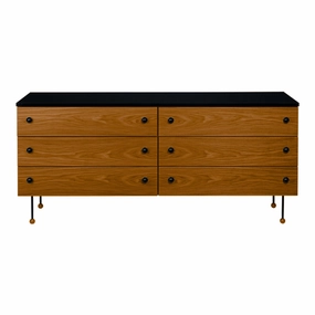 Grossman 62 Series Dresser w/ 6 Drawers modern art object