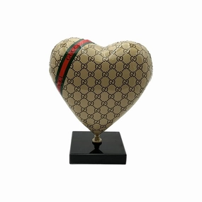 GUCCI  HEART LOGO dreamcatcher wall hanging