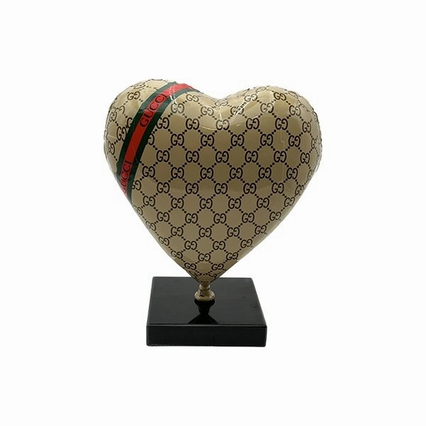 GUCCI  HEART LOGO dreamcatcher wall hanging