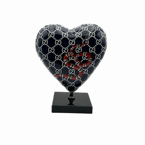 GUCCI HEART  SNAKE BLUE dreamcatcher wall hanging