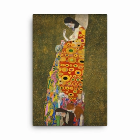 Gustav Klimt, Hope II - canvas canvas mural art