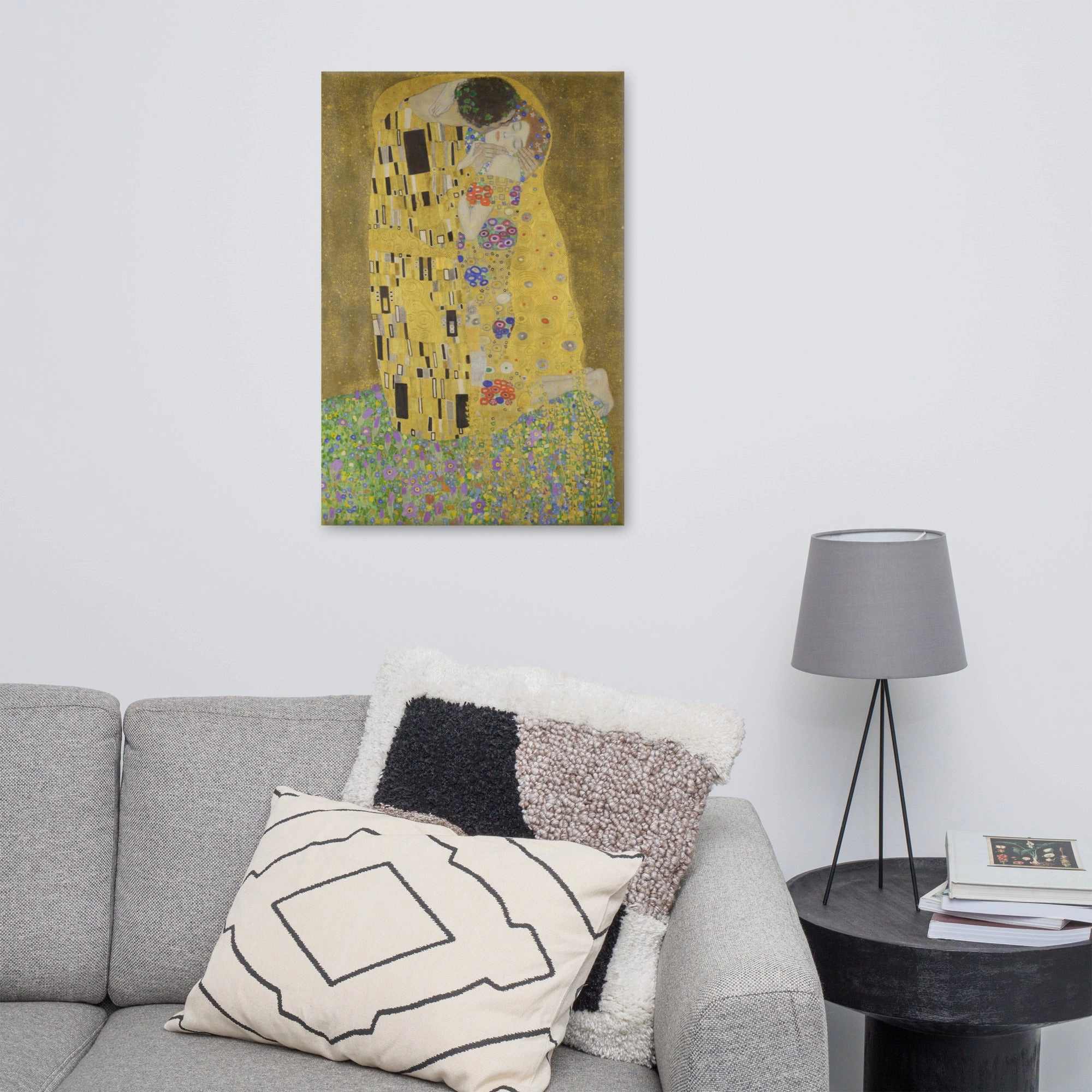 Gustav Klimt, The Kiss - canvas