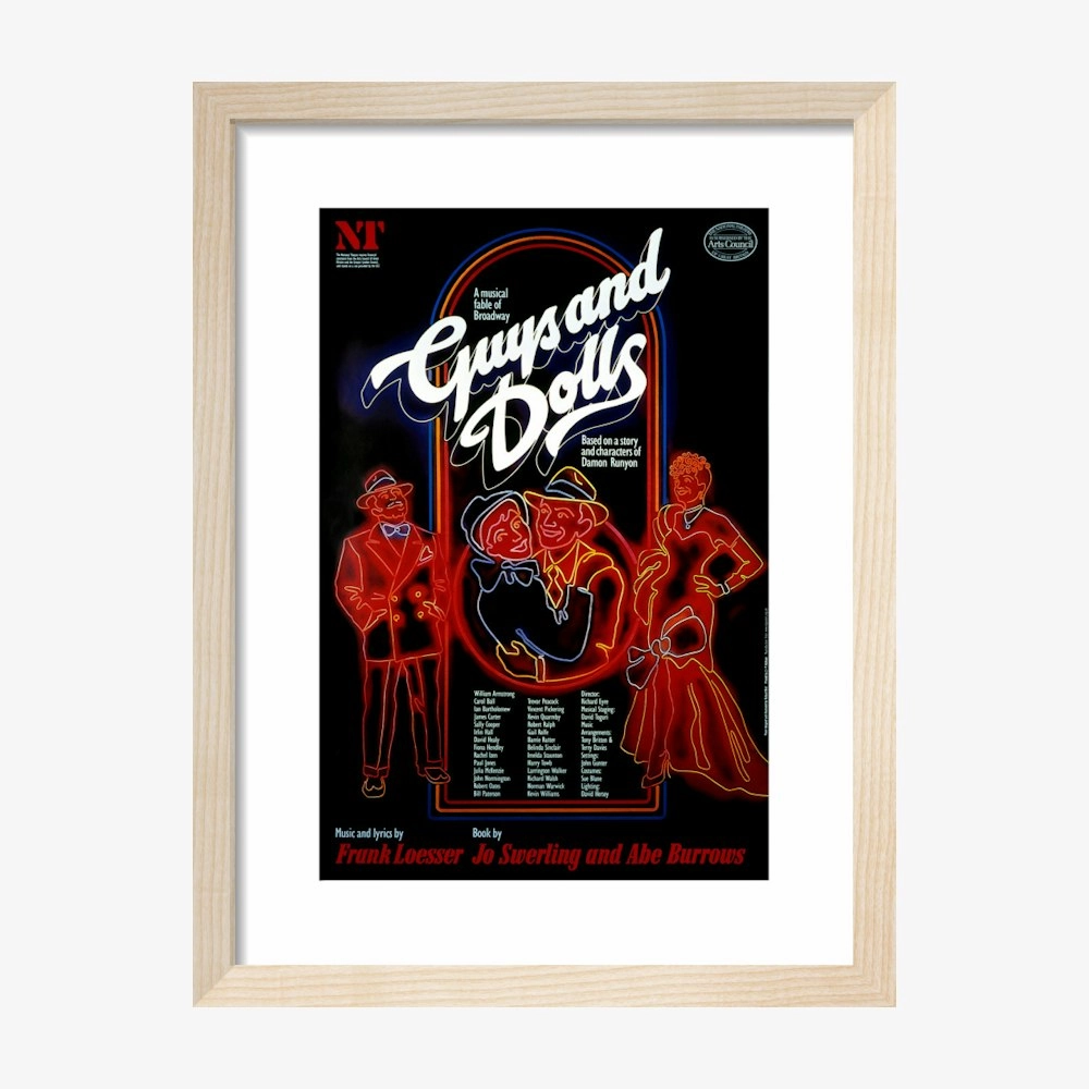 Guys and Dolls 1982 Print