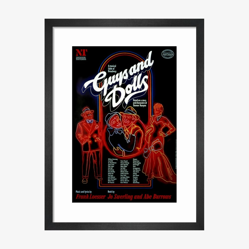 Guys and Dolls 1982 Print