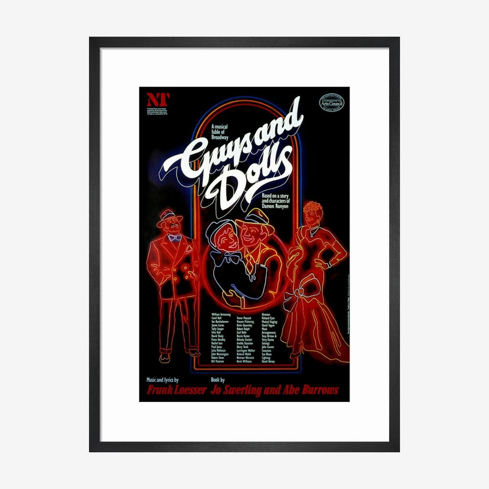 Guys and Dolls 1982 Print