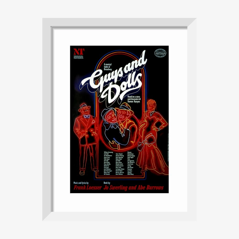 Guys and Dolls 1982 Print