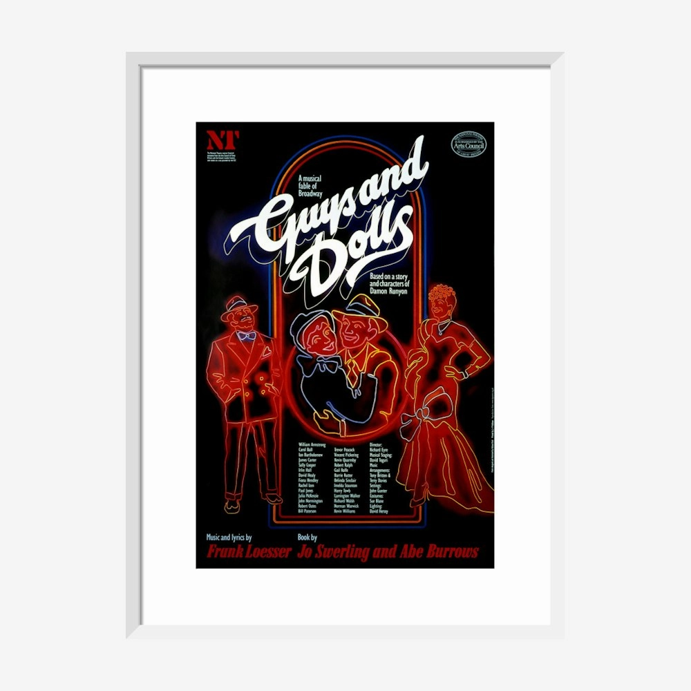 Guys and Dolls 1982 Print