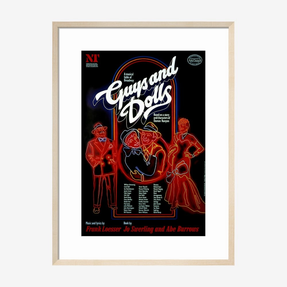 Guys and Dolls 1982 Print