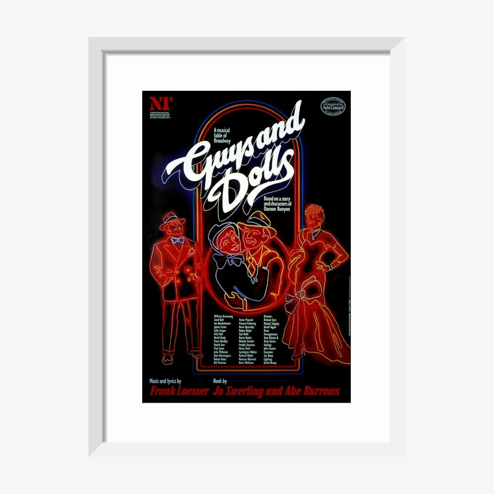 Guys and Dolls 1982 Print