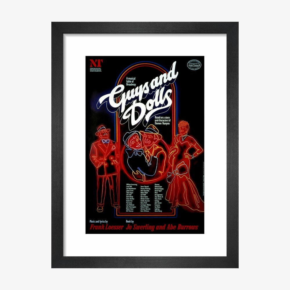 Guys and Dolls 1982 Print