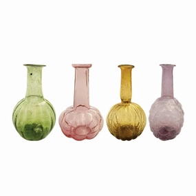 Hand-Blown Recycled Glass Vases  (4 Styles ) interior room decor