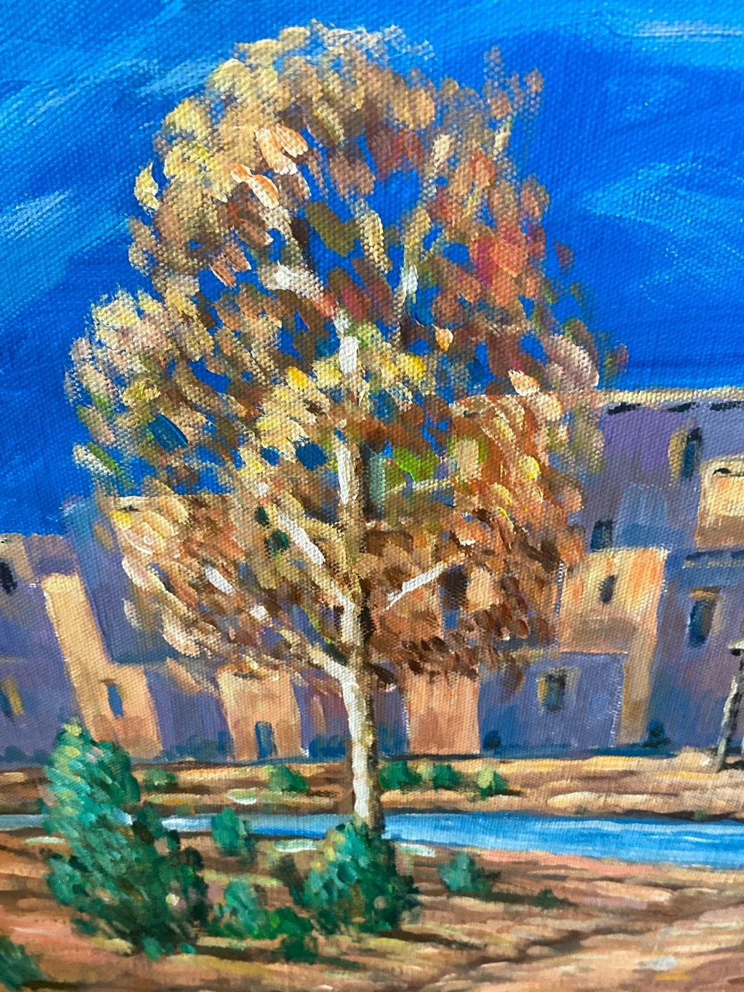 HARDY MARTIN "TAOS DWIGHT HOLMES INSPIRED" PAINTING