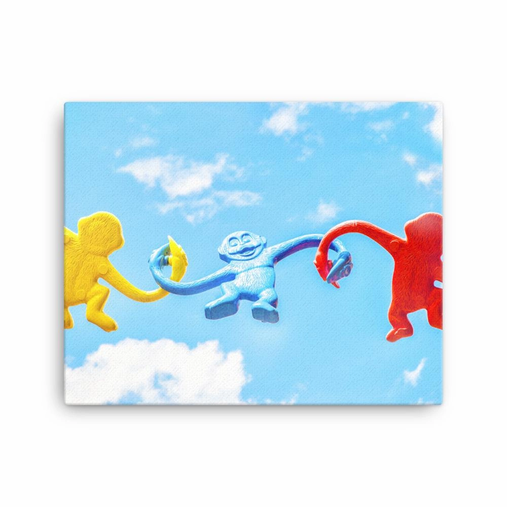Heavenly Teamwork - Canvas