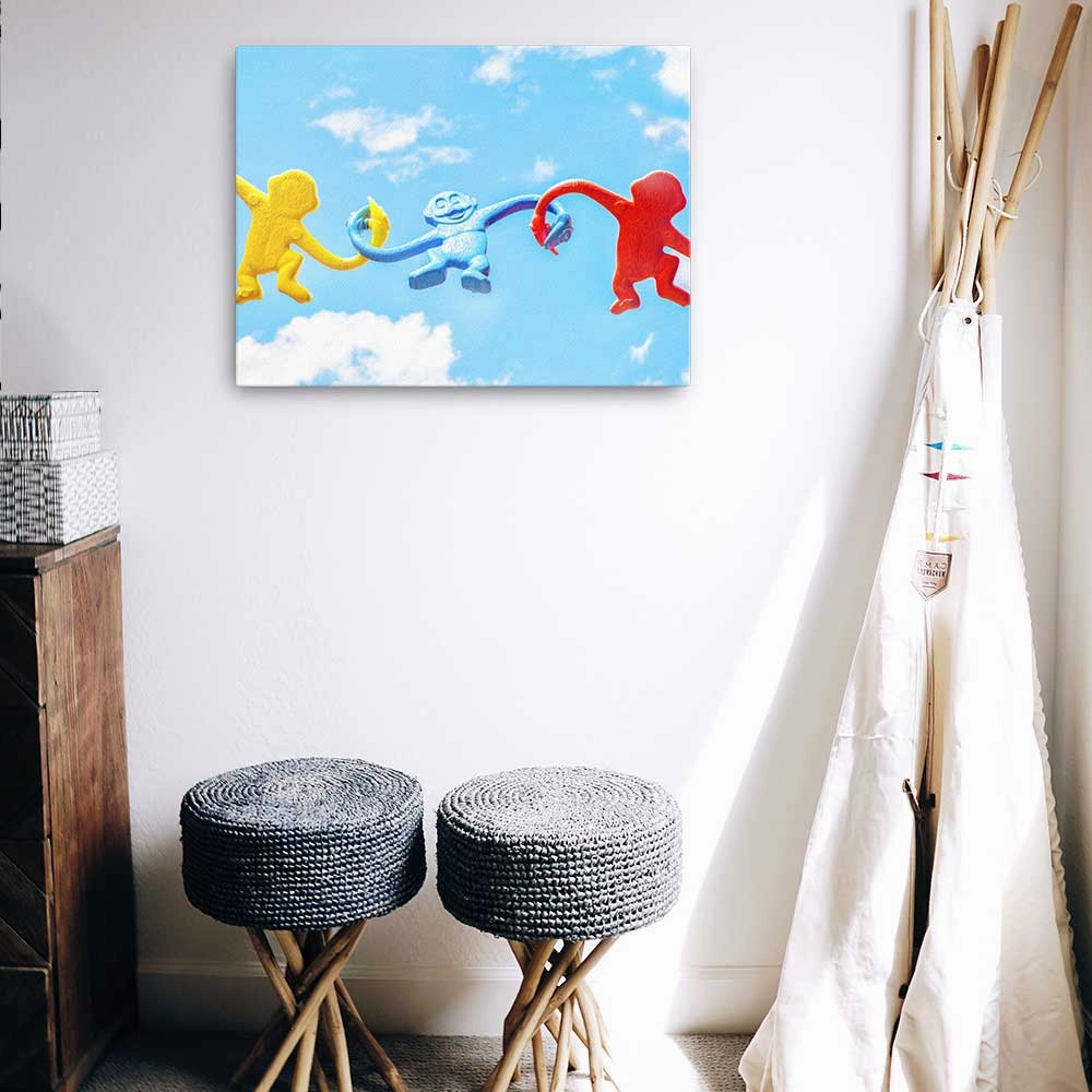 Heavenly Teamwork - Canvas