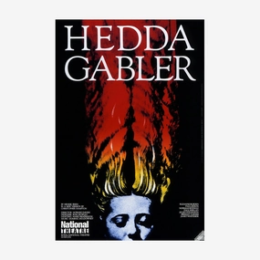 Hedda Gabler 1970 Print aesthetic poster wallpaper