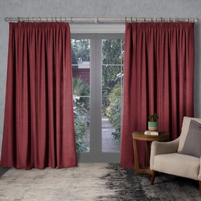 Helmsley Woven Pencil Pleat Curtains Brick patterned fashion rug  