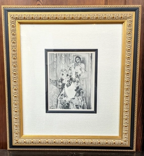 HENRI MATISSE LITHOGRAPH interior room decor