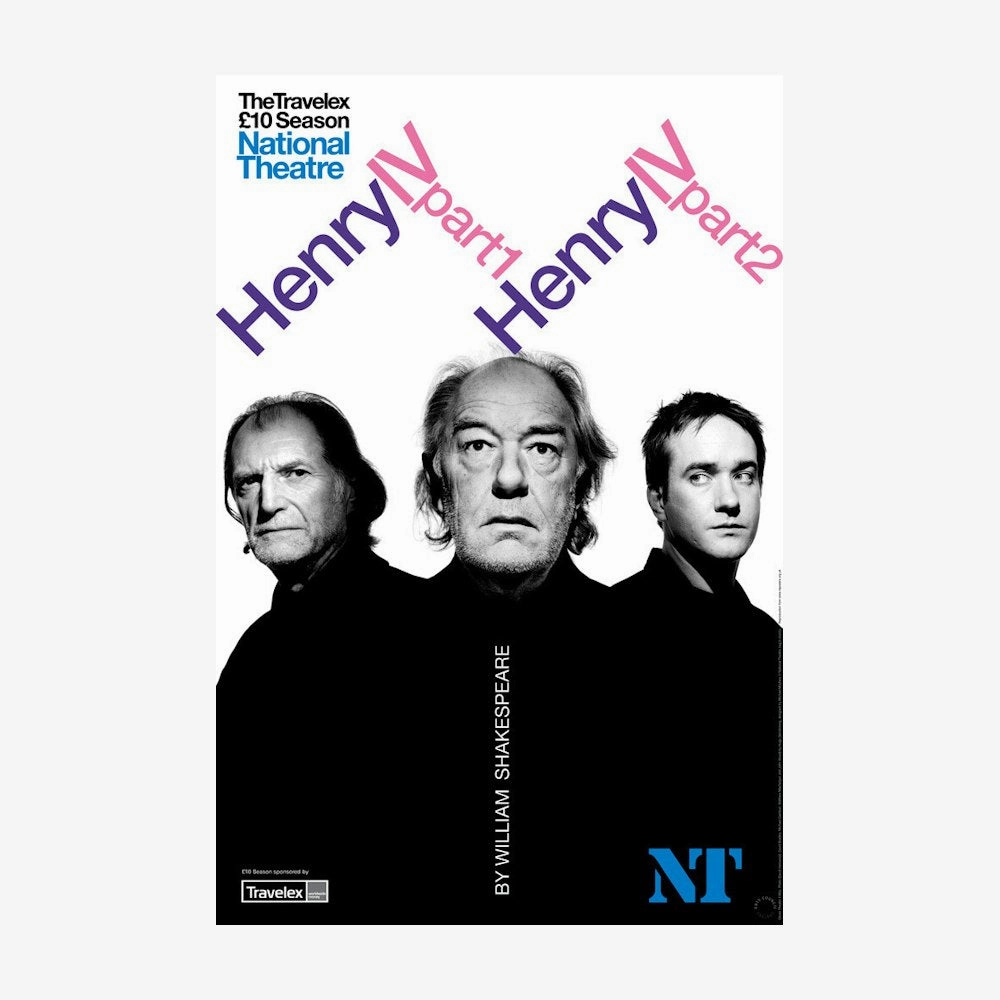 Henry IV - Part 1 and 2 2005 Print aesthetic poster wallpaper