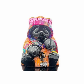 HERMS  PANDA dreamcatcher wall hanging