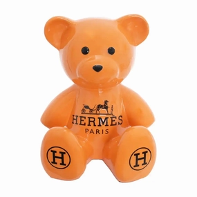 HERMS  TEDDY BEAR dreamcatcher wall hanging