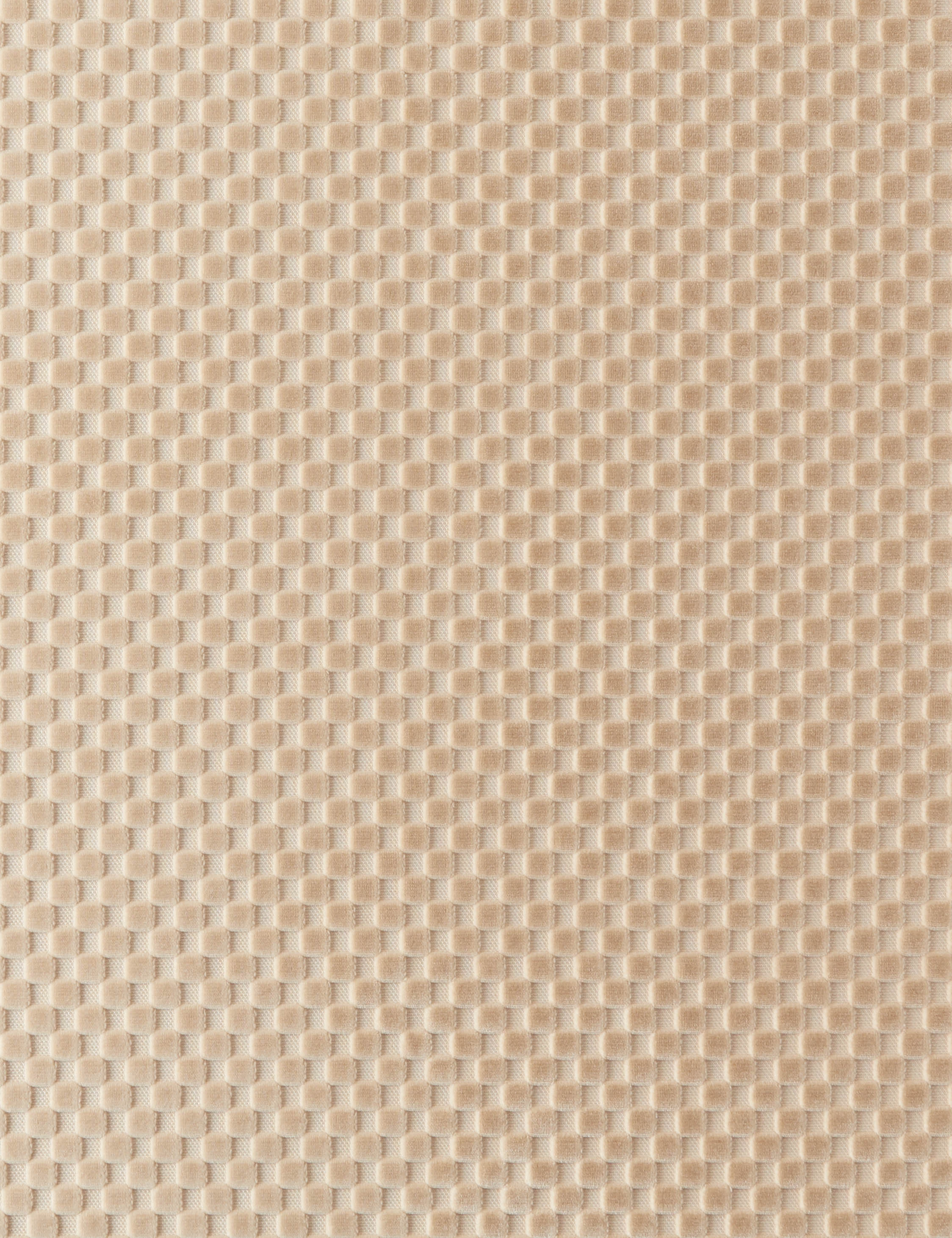 Hi-Lo Checker Velvet Fabric by Sarah Sherman Samuel