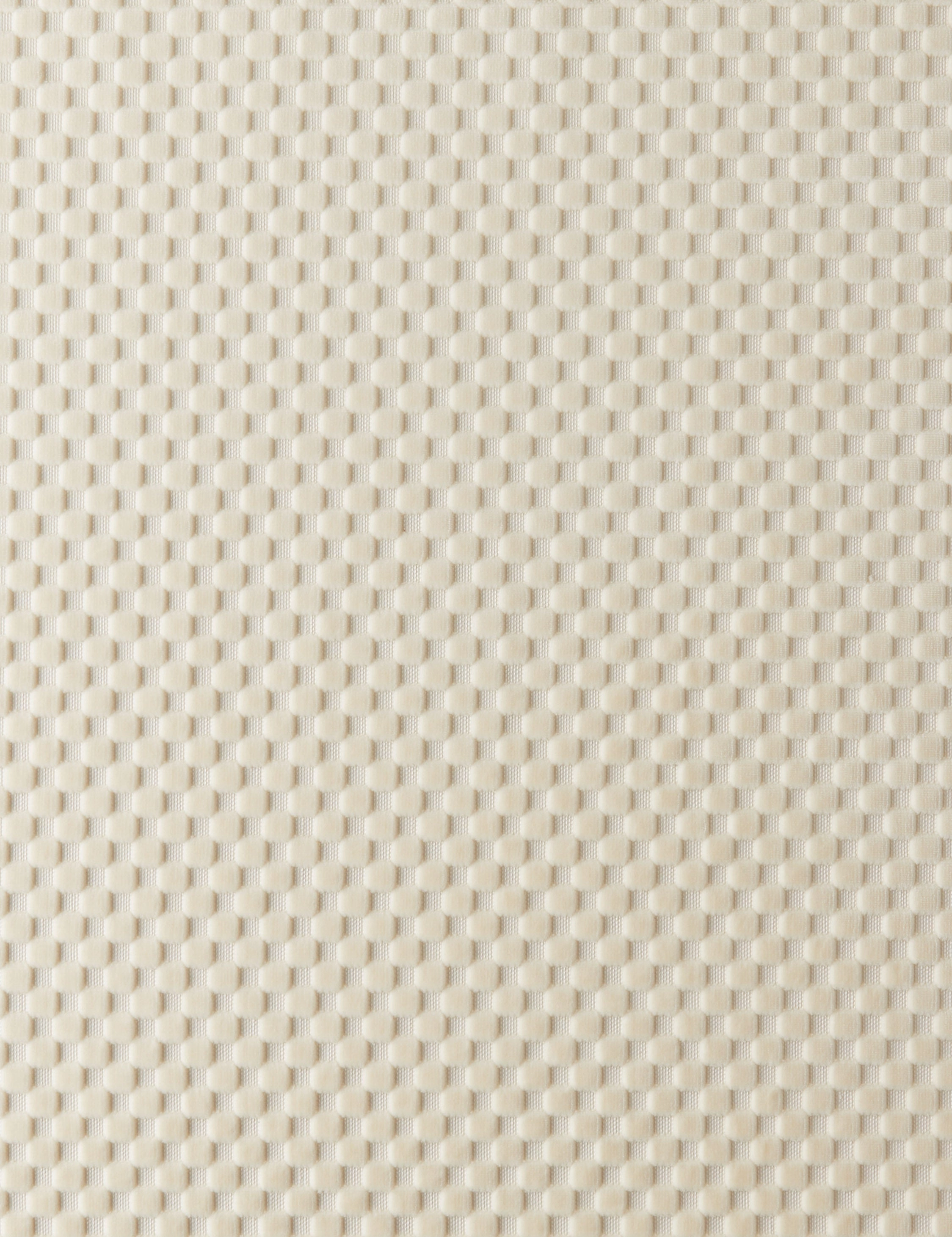 Hi-Lo Checker Velvet Fabric by Sarah Sherman Samuel