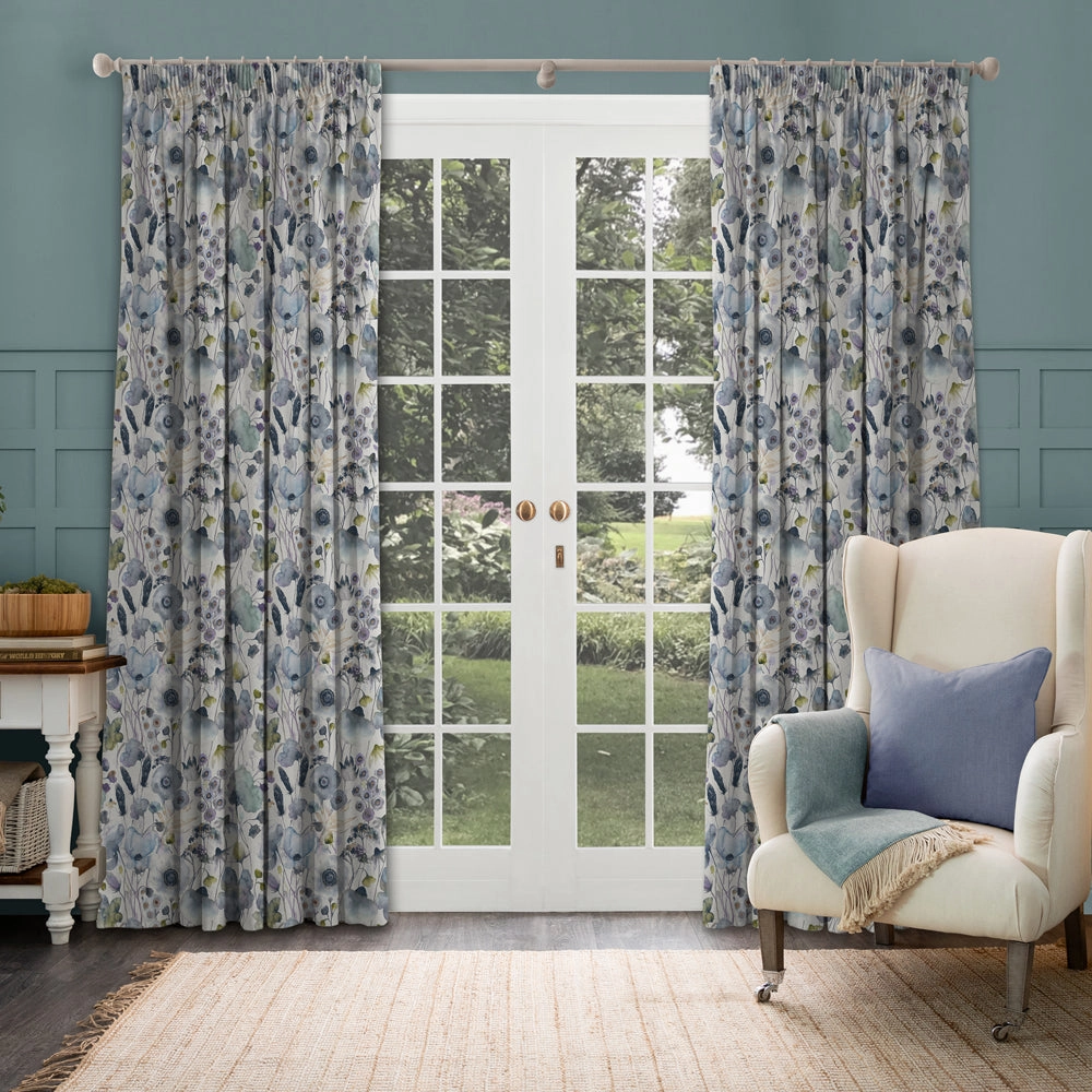 Hibbertia Printed Made to Measure Curtains Crocus