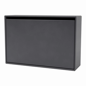 Hide Shoe Cabinet w/ Flip-Drawer modern art object
