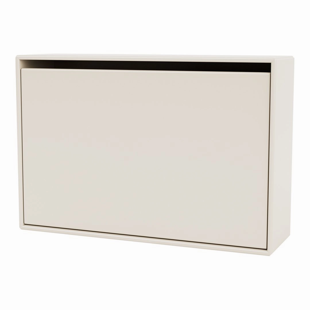 Hide Shoe Cabinet w/ Flip-Drawer