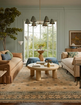 Hirsh Hand-Knotted Wool Rug trendy fashion rug