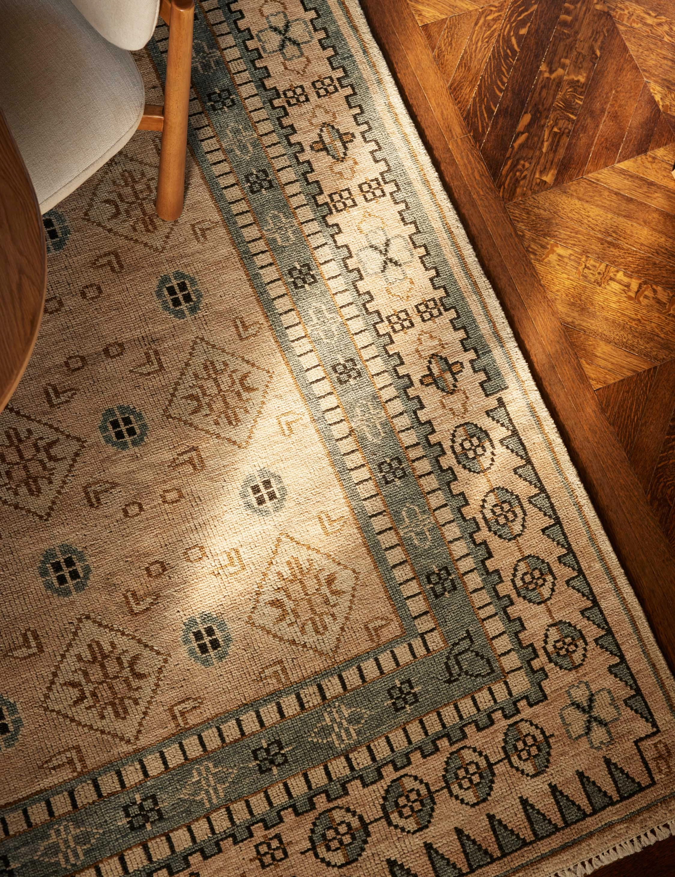 Hirsh Hand-Knotted Wool Rug