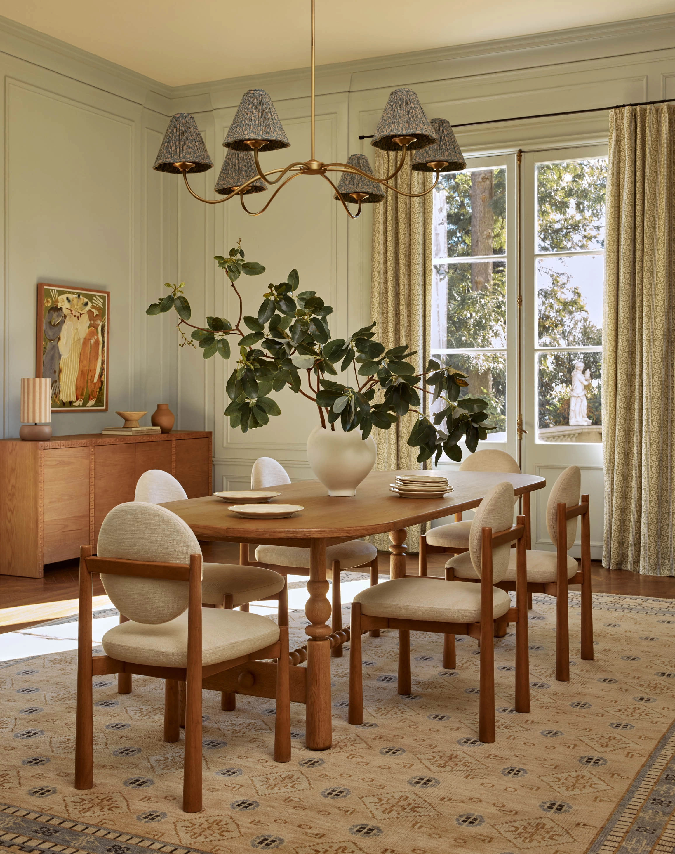 Hirsh Hand-Knotted Wool Rug