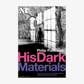 His Dark Materials 2003 Print vintage woodcut wallpaper