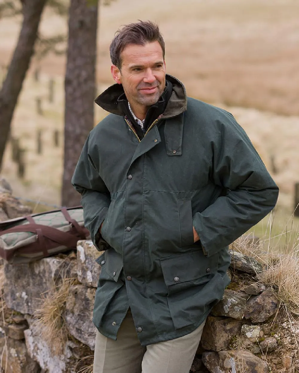 Hoggs of Fife Gepolsterte Wachsjacke Hoggs of Fife
